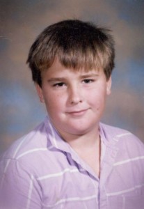 My school picture from around fourth grade, probably.