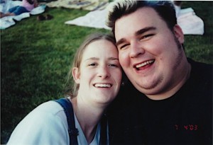 Me and my sweetheart in the spring of 2005.