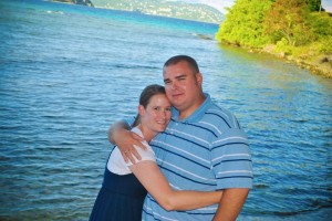 With my wife in St. Thomas, June 2010.