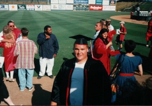 The day I graduated from high school.